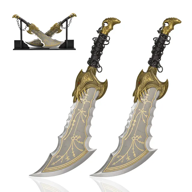 Kratos' Blades of Chaos (Desk Stand)